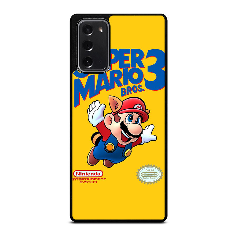 SUPER MARIO BROS 3 NES COVER RETRO Samsung Galaxy Note 20 Case Cover