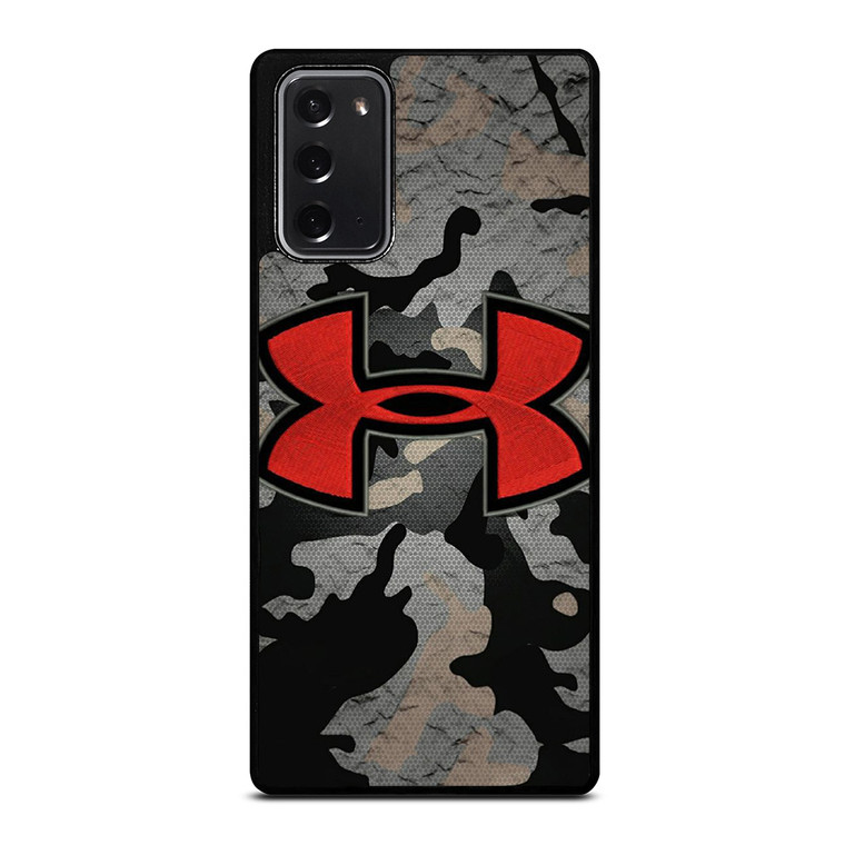 UNDER ARMOUR LOGO RED CAMO Samsung Galaxy Note 20 Case Cover