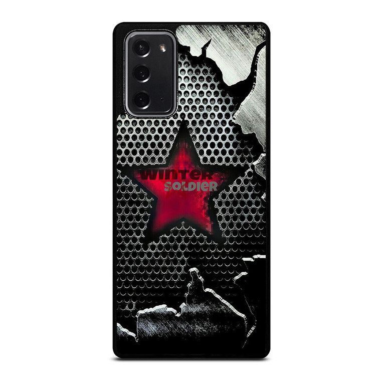 WINTER SOLDIER METAL LOGO AVENGERS Samsung Galaxy Note 20 Case Cover