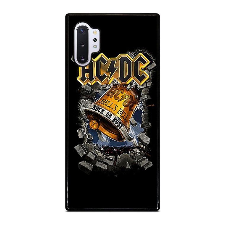 ACDC AC DC BAND HELL'S BELL Samsung Galaxy Note 10 Plus Case Cover