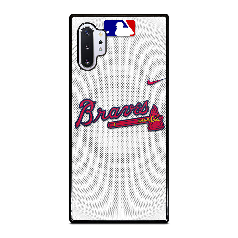ATLANTA BRAVES ICON MLB BASEBALL TEAM LOGO Samsung Galaxy Note 10 Plus Case Cover