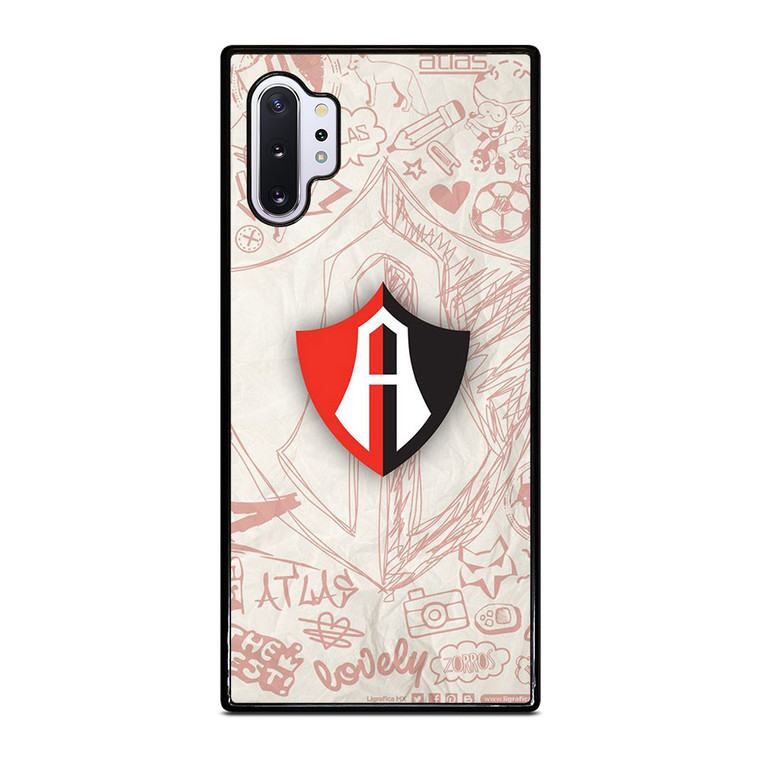 ATLAS FC LOGO FOOTBALL CLUB MEXICO Samsung Galaxy Note 10 Plus Case Cover