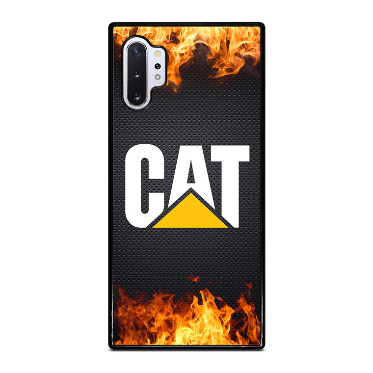 CATERPILLAR CAT TRACTOR LOGO FIRE Samsung Galaxy Note 10 Plus Case Cover