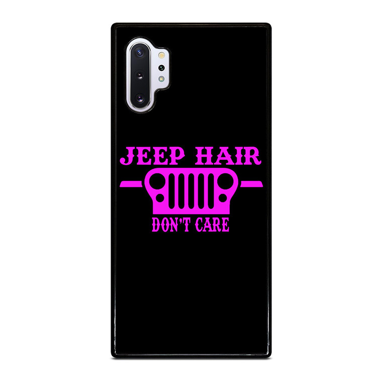 JEEP HAIR DONT CAR PINK GIRL Samsung Galaxy Note 10 Plus Case Cover