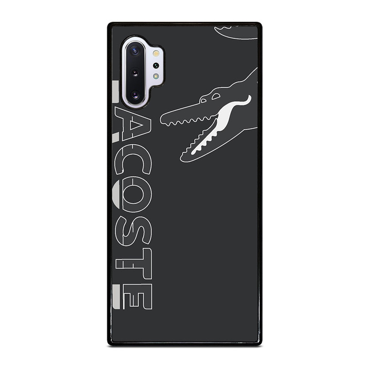 LACOSTE CROC LOGO GRAY ICON Samsung Galaxy Note 10 Plus Case Cover