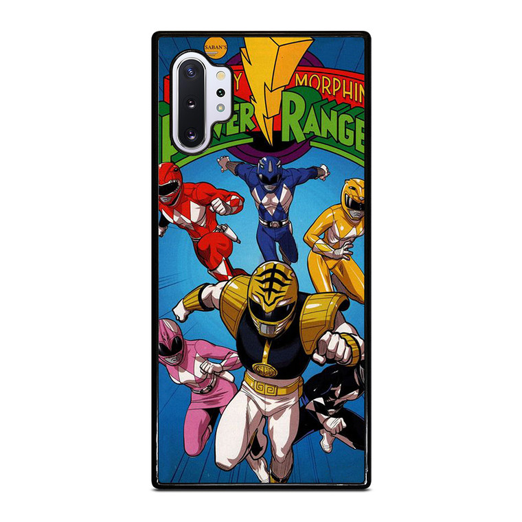 MIGHTY MORPHIN POWER RANGERS CARTOON Samsung Galaxy Note 10 Plus Case Cover