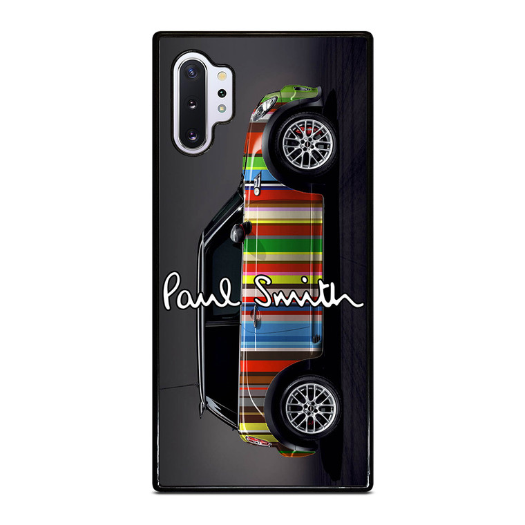 MINI COOPER CAR PAUL SMITH PATTERN Samsung Galaxy Note 10 Plus Case Cover