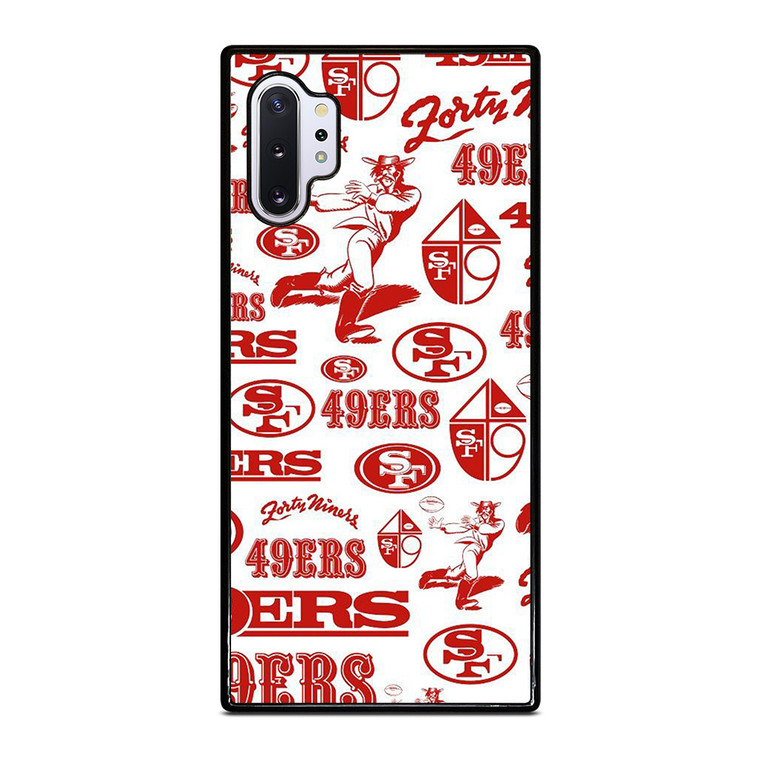 SAN FRANCISCO 49ERS LOGO FORTY NINERS FOOTBALL Samsung Galaxy Note 10 Plus Case Cover