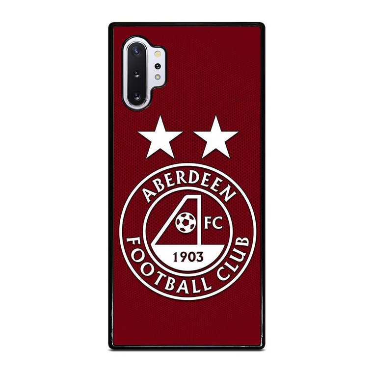 SCOTLAND FOOTBALL CLUB ABERDEEN FC LOGO Samsung Galaxy Note 10 Plus Case Cover