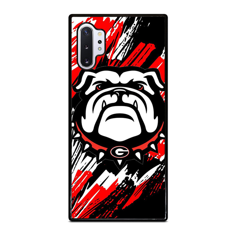 UGA UNIVERSITY OF GEORGIA BULLDOGS LOGO Samsung Galaxy Note 10 Plus Case Cover