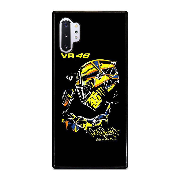 VALENTINO ROSSI THE DOCTOR 46 SIGNATURE Samsung Galaxy Note 10 Plus Case Cover