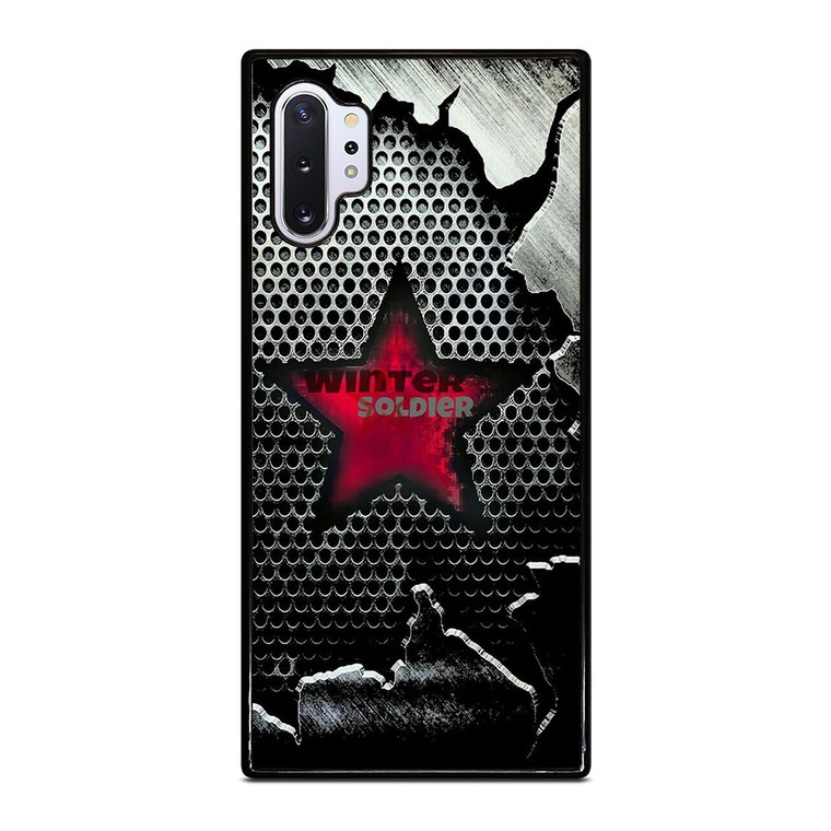 WINTER SOLDIER METAL LOGO AVENGERS Samsung Galaxy Note 10 Plus Case Cover