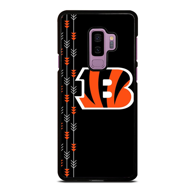 CINCINNATI BENGALS FOOTBALL LOGO ICON Samsung Galaxy S9 Plus Case Cover