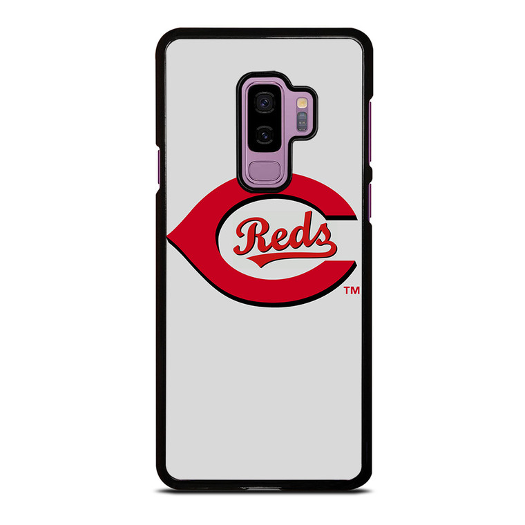 CINCINNATI REDS LOGO BASEBALL MLB TEAM ICON Samsung Galaxy S9 Plus Case Cover