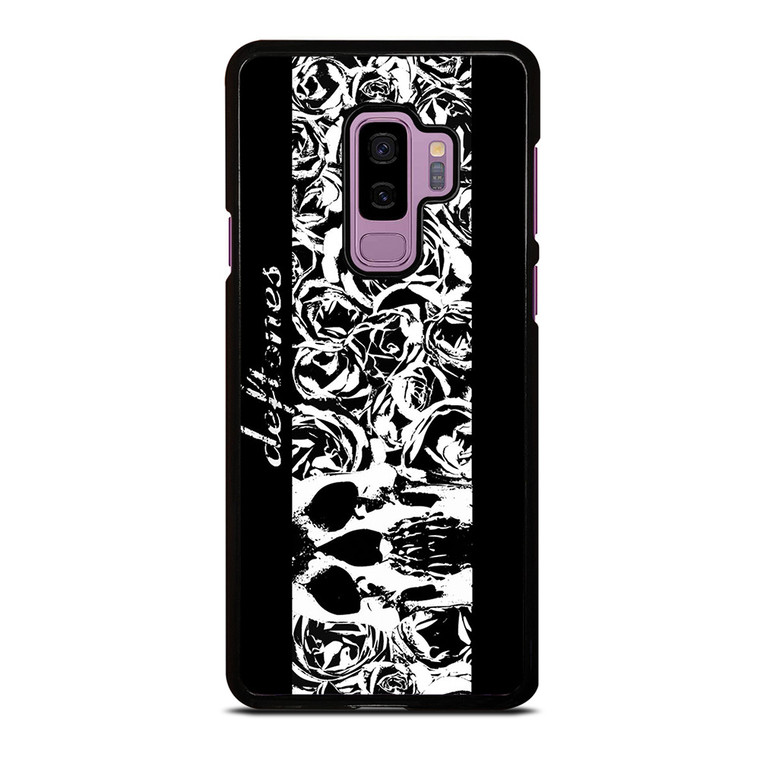 DEFTONES ROCK BAND LOGO SKULL ROSE Samsung Galaxy S9 Plus Case Cover