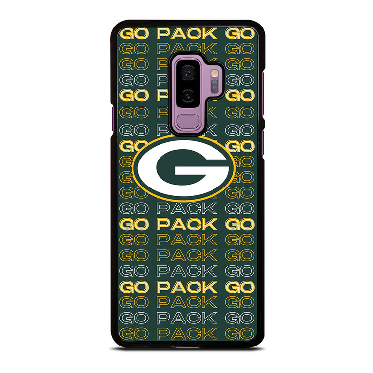 GREEN BAY PACKERS FOOTBALL TEAM LOGO GO PACK GO Samsung Galaxy S9 Plus Case Cover