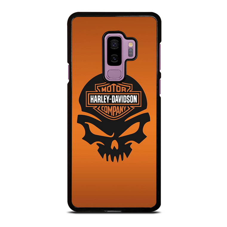 HARLEY DAVIDSON MOTORCYCLES COMPANY LOGO SKULL Samsung Galaxy S9 Plus Case Cover