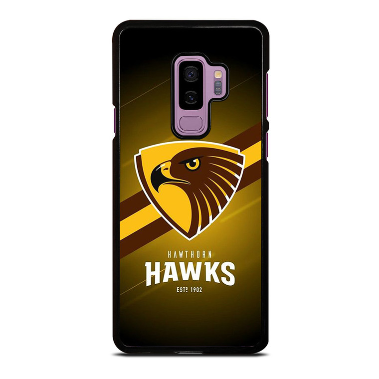 HAWTHORN HAWKS FOOTBALL CLUB LOGO AUSTRALIA TEAM Samsung Galaxy S9 Plus Case Cover