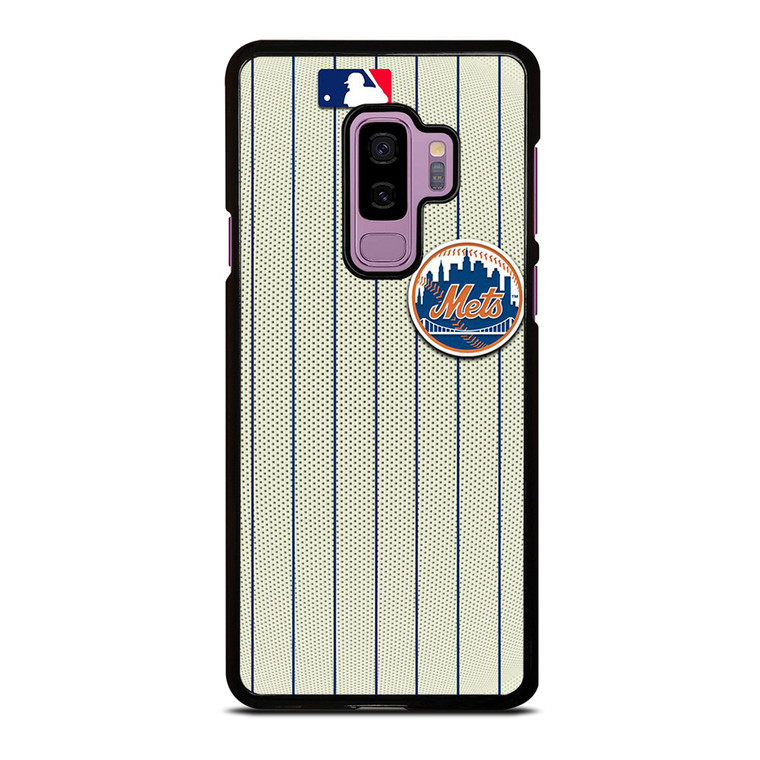 NEW YORK METS ICON BASEBALL TEAM LOGO Samsung Galaxy S9 Plus Case Cover