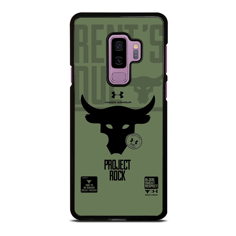 UNDER ARMOUR LOGO PROJECT ROCK Samsung Galaxy S9 Plus Case Cover