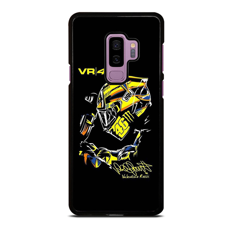 VALENTINO ROSSI THE DOCTOR 46 SIGNATURE Samsung Galaxy S9 Plus Case Cover