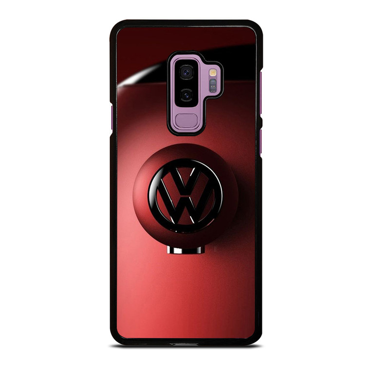 VW VOLKSWAGEN CAR LOGO RED Samsung Galaxy S9 Plus Case Cover