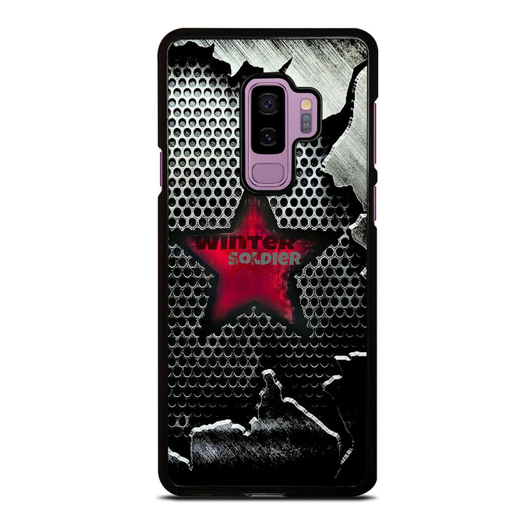 WINTER SOLDIER METAL LOGO AVENGERS Samsung Galaxy S9 Plus Case Cover