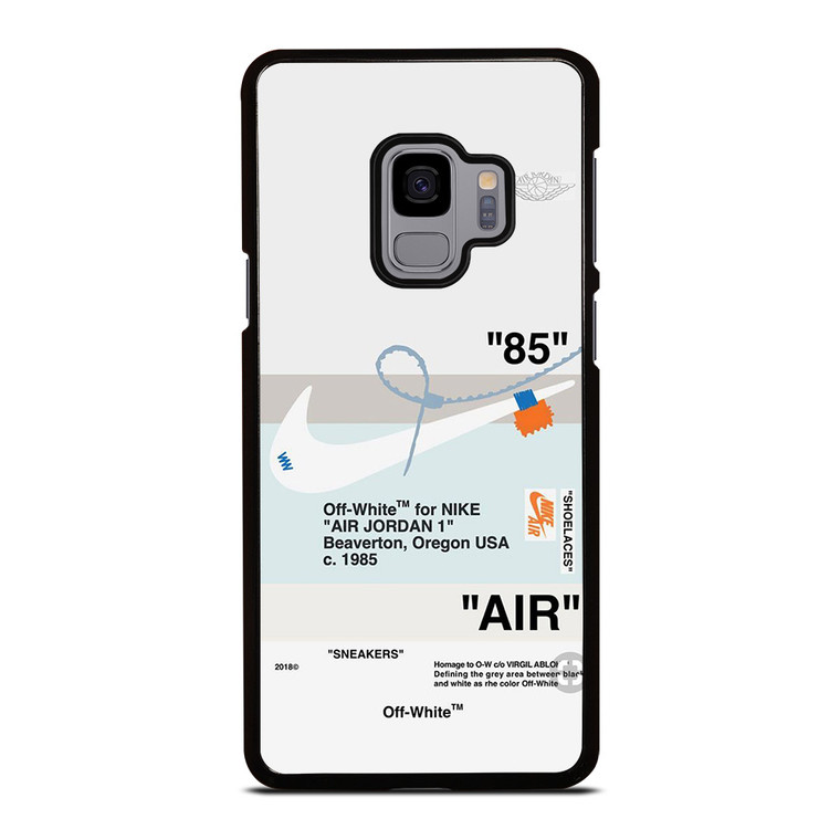 AIR JORDAN OFF WHITE NIKE SNEAKERS Samsung Galaxy S9 Case Cover