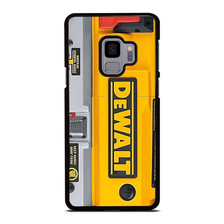 DEWALT TOOL LOGO BENCHTOP PLANER Samsung Galaxy S9 Case Cover