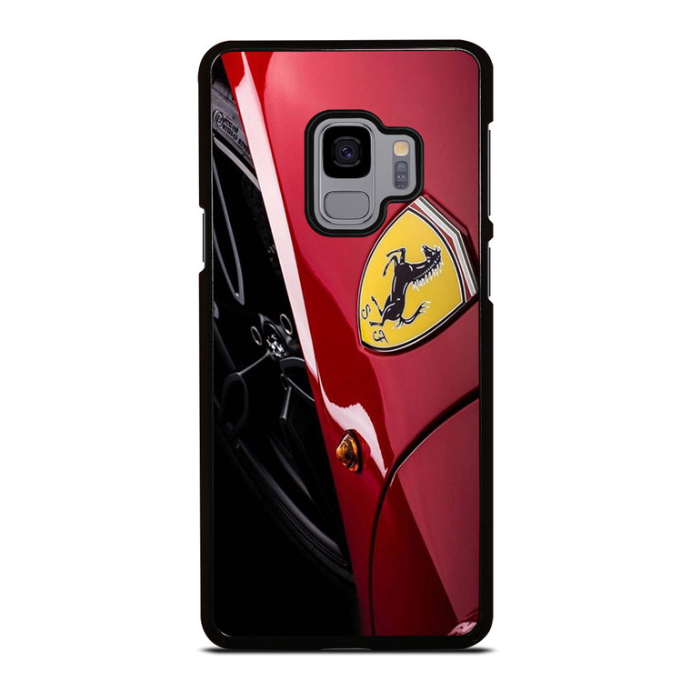 FERRARI LOGO CAR EMBLEM Samsung Galaxy S9 Case Cover