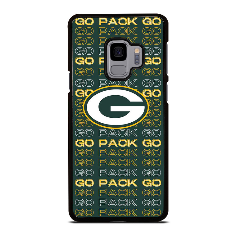 GREEN BAY PACKERS FOOTBALL TEAM LOGO GO PACK GO Samsung Galaxy S9 Case Cover