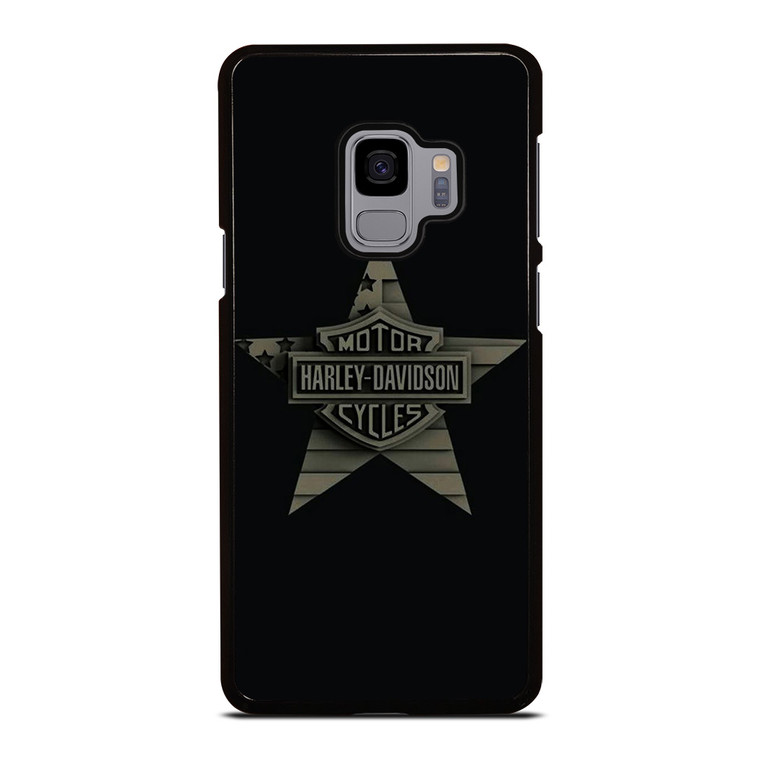 HARLEY DAVIDSON MOTORCYCLES COMPANY LOGO STAR Samsung Galaxy S9 Case Cover