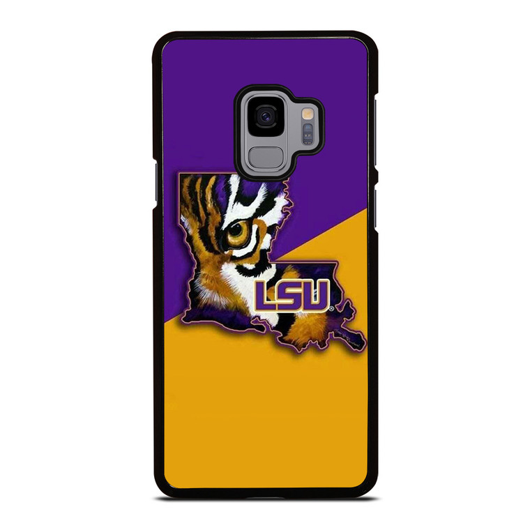 LSU TIGERS LOGO LOUSIANA STATE UNIVERSITY BASKETBALL Samsung Galaxy S9 Case Cover