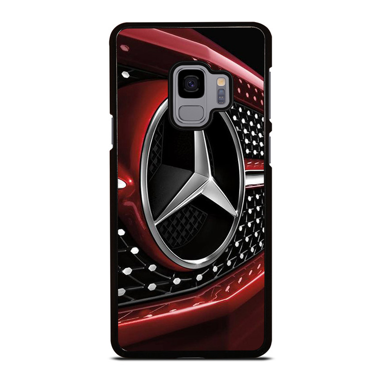 MERCEDES BENZ LOGO RED EMBLEM Samsung Galaxy S9 Case Cover