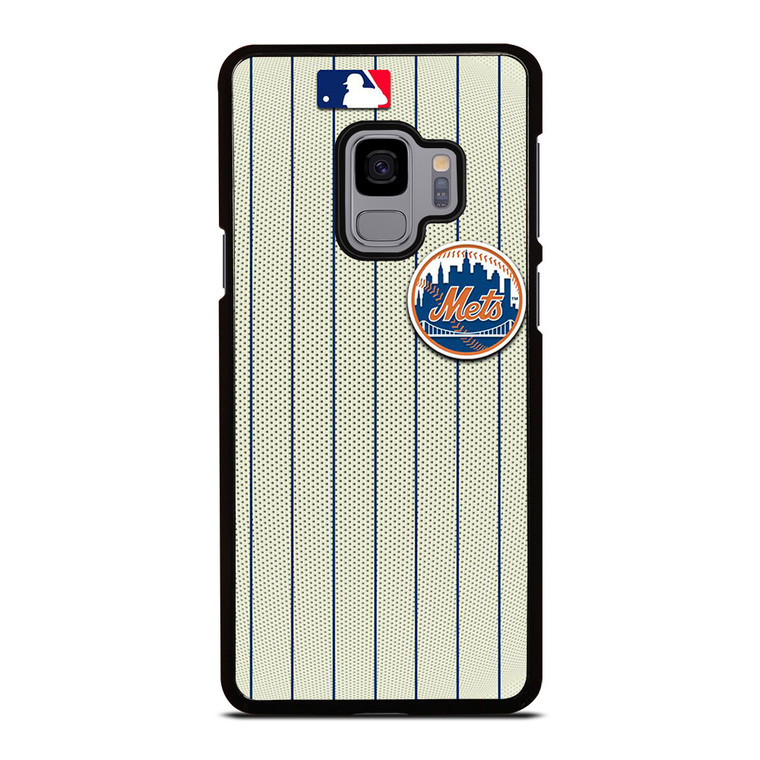 NEW YORK METS ICON BASEBALL TEAM LOGO Samsung Galaxy S9 Case Cover