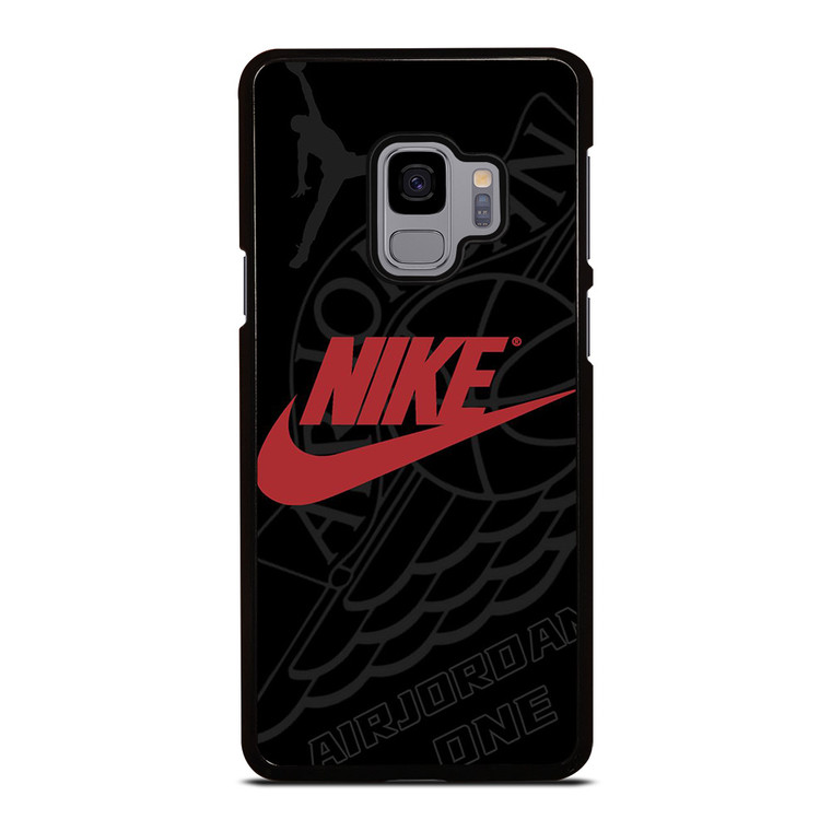 NIKE AIR JORDAN ONE LOGO Samsung Galaxy S9 Case Cover