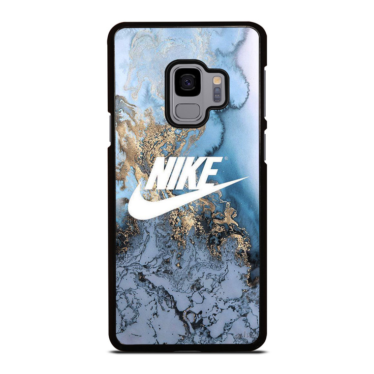 NIKE LOGO BLUE MARBLE Samsung Galaxy S9 Case Cover