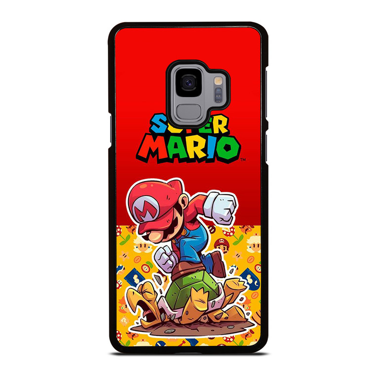 NINTENDO GAMES SUPER MARIO BROSS MARIO Samsung Galaxy S9 Case Cover