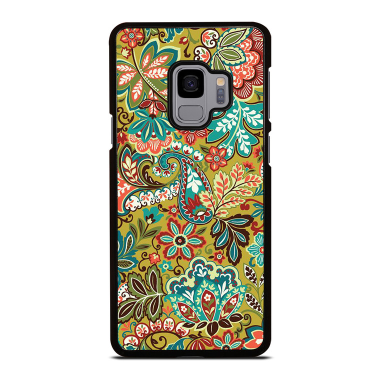 VERA BRADLEY FLOWER PATTERN Samsung Galaxy S9 Case Cover