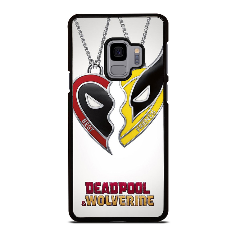 WOLVERINE X DEADPOOL BEST FRIEND ICON Samsung Galaxy S9 Case Cover