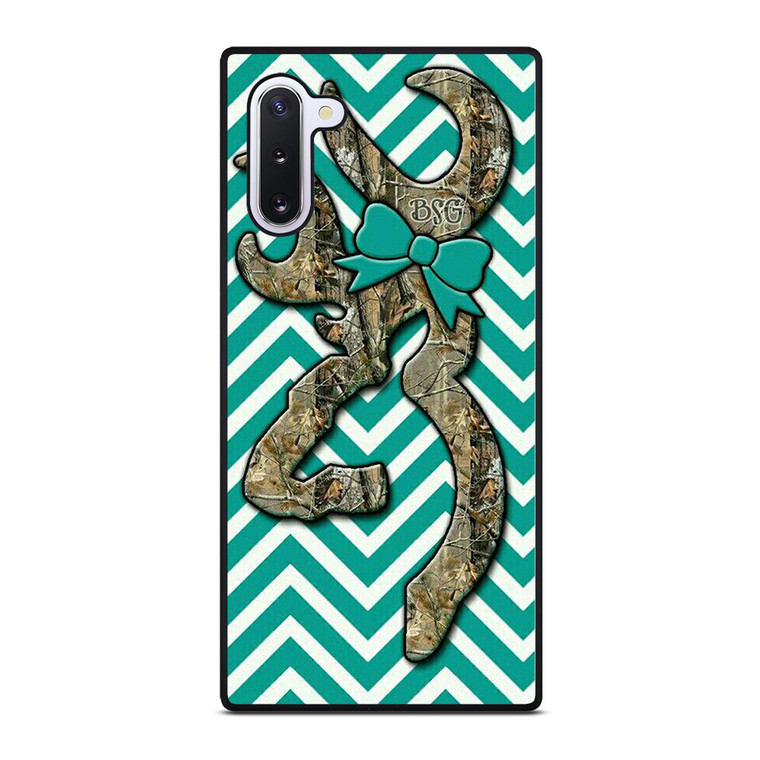 COUNTRY GAL CAMO BROWNING CHEVRON Samsung Galaxy Note 10 Case Cover