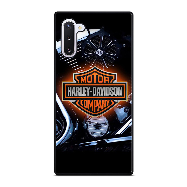 HARLEY DAVIDSON ENGINE MOTORCYCLES COMPANY LOGO Samsung Galaxy Note 10 Case Cover