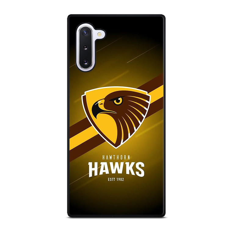 HAWTHORN HAWKS FOOTBALL CLUB LOGO AUSTRALIA TEAM Samsung Galaxy Note 10 Case Cover