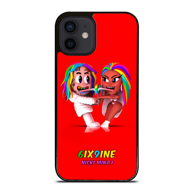 6IX9INE X NICKI MINAJ CARTOON iPhone 12 Mini Case Cover