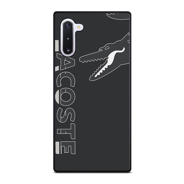 LACOSTE CROC LOGO GRAY ICON Samsung Galaxy Note 10 Case Cover