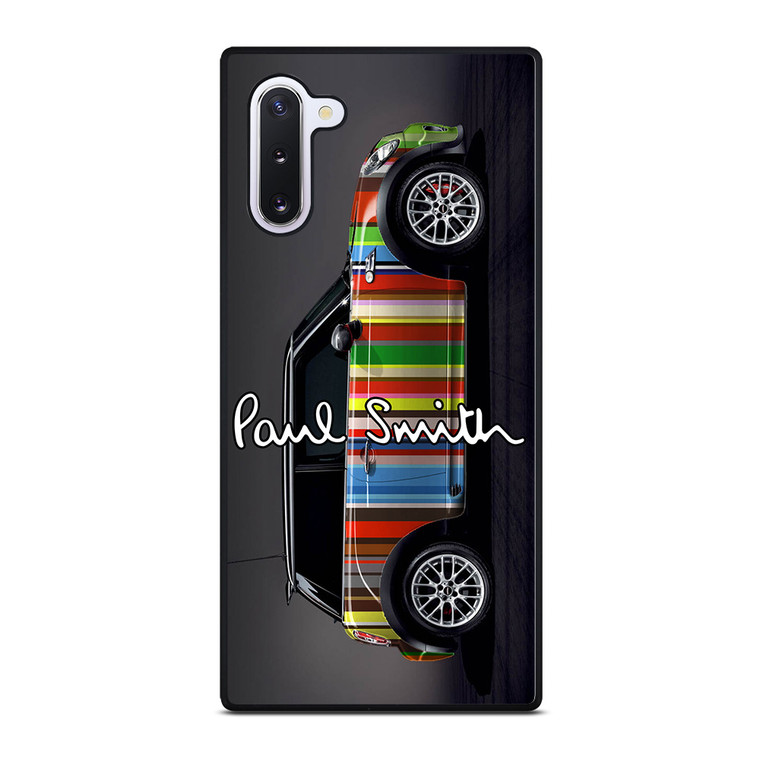 MINI COOPER CAR PAUL SMITH PATTERN Samsung Galaxy Note 10 Case Cover