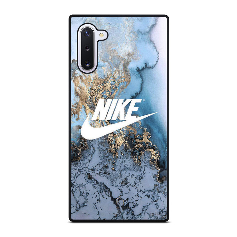 NIKE LOGO BLUE MARBLE Samsung Galaxy Note 10 Case Cover