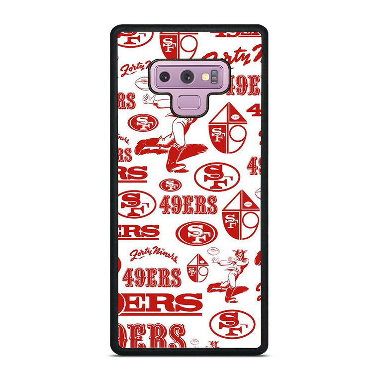 SAN FRANCISCO 49ERS LOGO FORTY NINERS FOOTBALL Samsung Galaxy Note 9 Case Cover