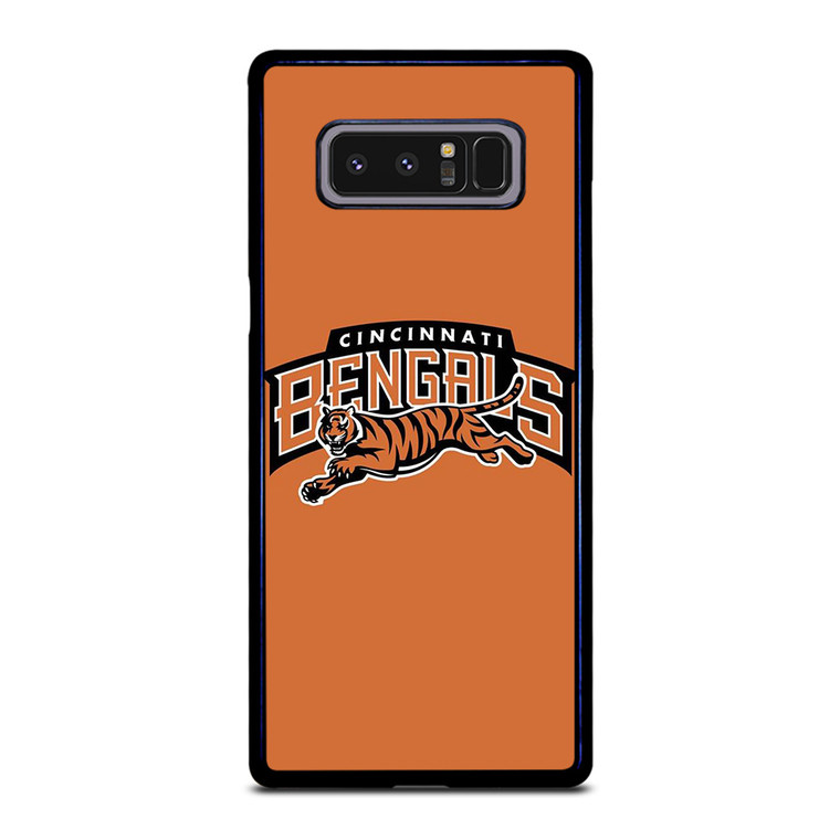 CINCINNATI BENGALS FOOTBALL LOGO NFL TEAM Samsung Galaxy Note 8 Case Cover