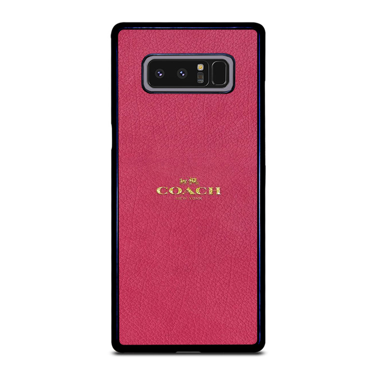 COACH NEW YORK LOGO PINK Samsung Galaxy Note 8 Case Cover